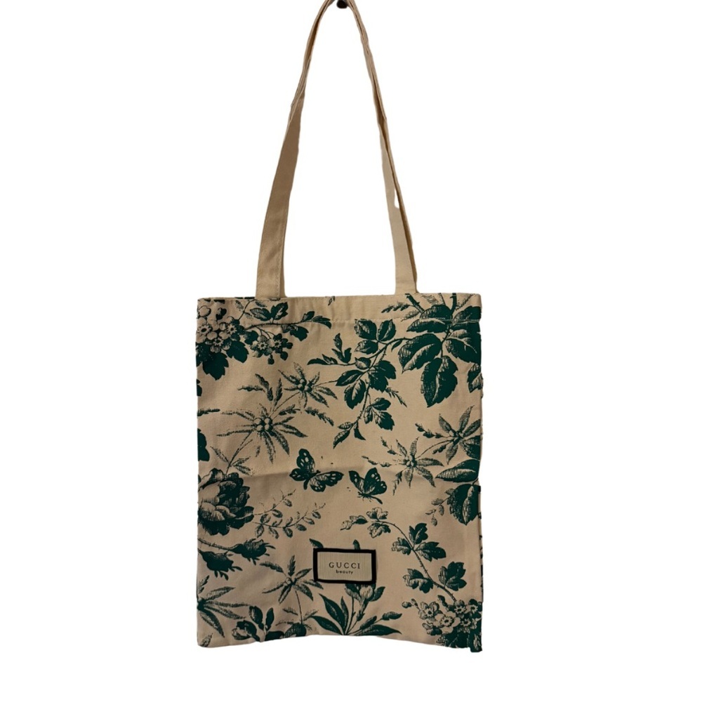 Gucci Beauty Herbarium Green Tote – NWOT, Limited Edition